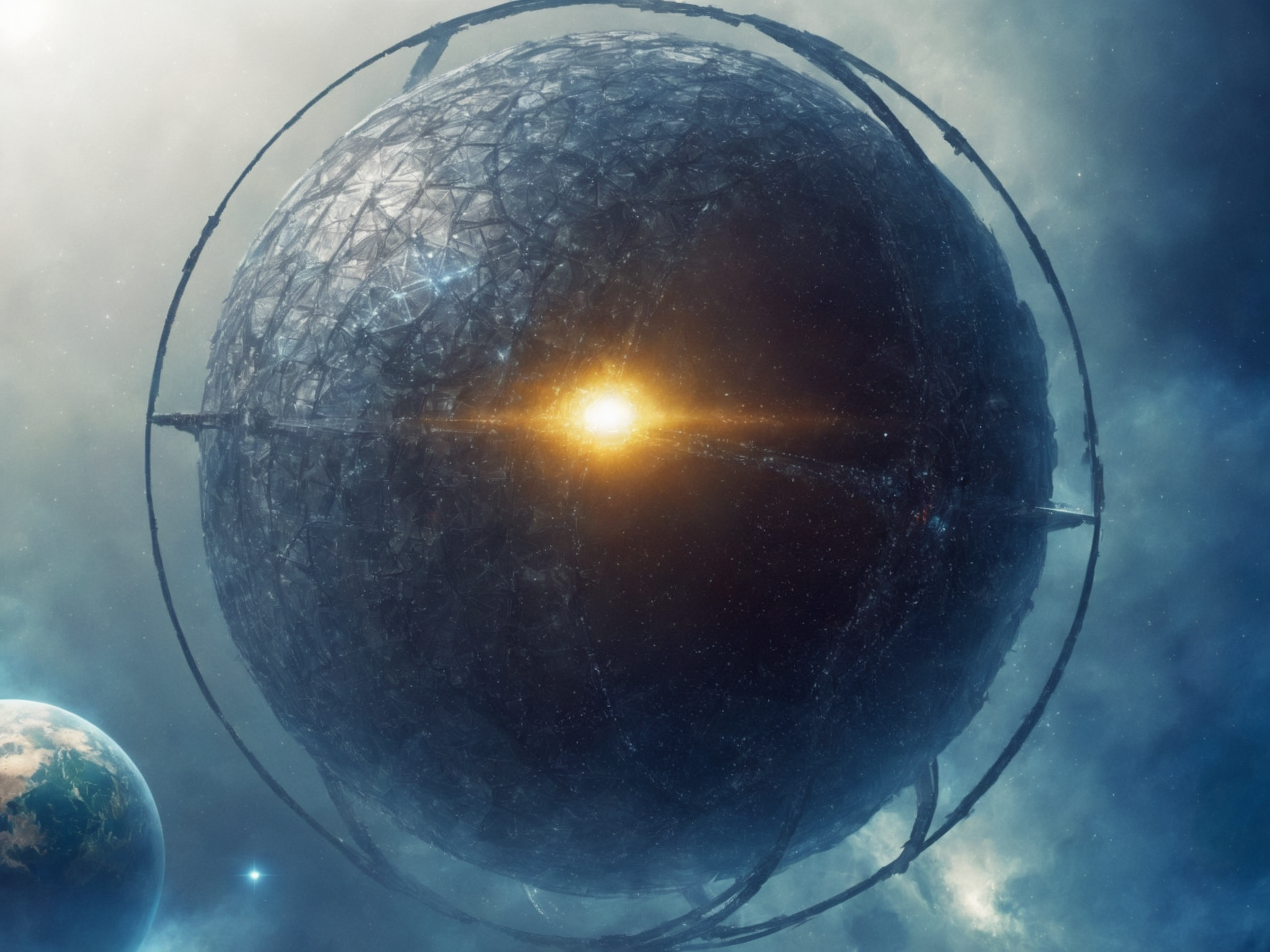 dyson_sphere, space background, night sky, night, <lora:dyson_sphere_sdxl_12:0.8>, (spaceship), masterpiece, best quality,