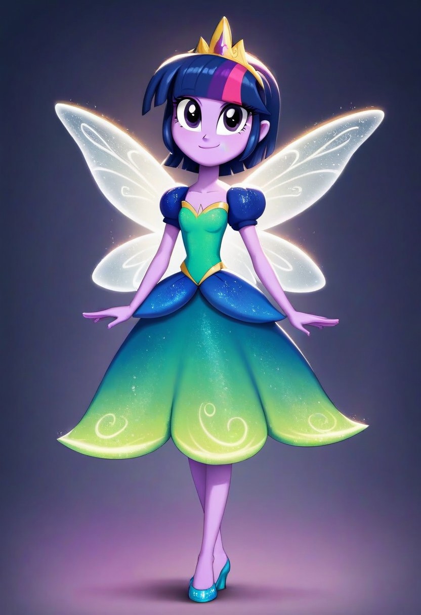 score_9, score_8_up, score_7_up, score_6_up, source_cartoon, rating_safe, My Little Pony Equestria Girls, little Twilight Sparkle, solo, 1girl, little princess girl, short hair with crown hairband, smile, childhood, greetings looking at viewer, detailed eyes, garden, canterlot, fairy tale, princess dress, cartoon style, 2D style, <lora:age_slider_v4:-4>, full body, absurdres,  CSPNY1, easynegative, ng_deepnegative_v1_75t, hattiezazu, digital art, soft light,perfect hands