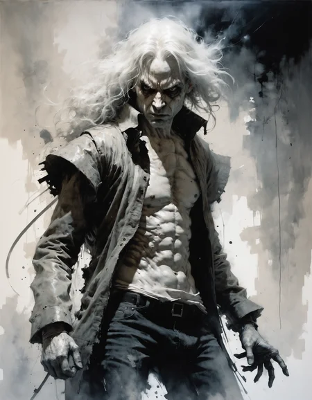 Action pose, photography in the style of detailed hyperrealism, dnd character, expressive, Ashley Wood, Jeremy Mann, Stephen Gammell, hyper detailed, intricate, dramatic lighting, <lora:add-detail-xl:0.5>, <lora:xl_more_art-full_v1:0.3>