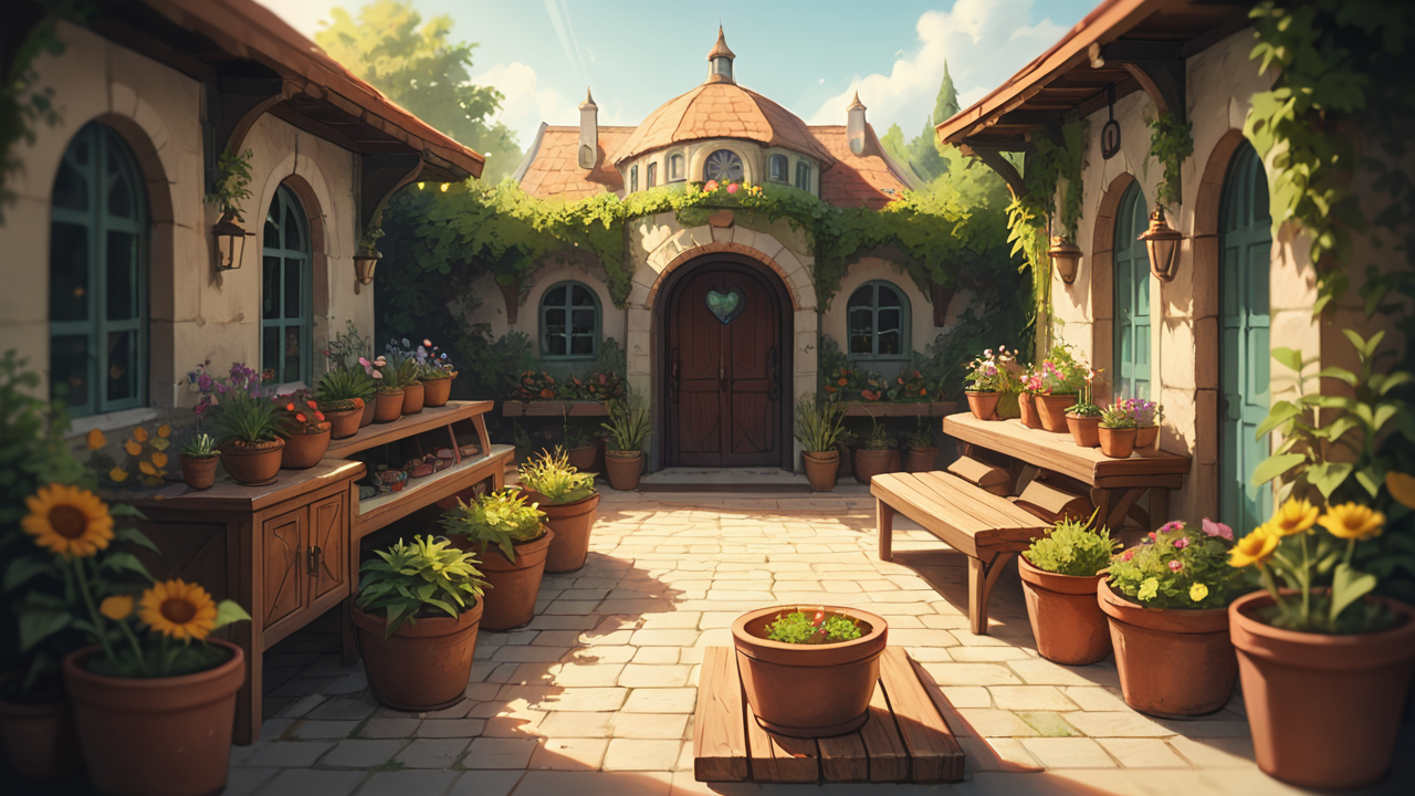 score_9, score_8_up, score_7_up, BREAK, rating_safe, garden, depth of field, extremely detailed , detailed background, clutter , <lora:zy_Detailed_Backgrounds_v1:.7>