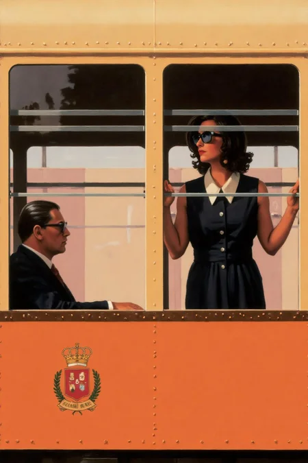 Lust, Caution: Jack Vettriano Painting Style