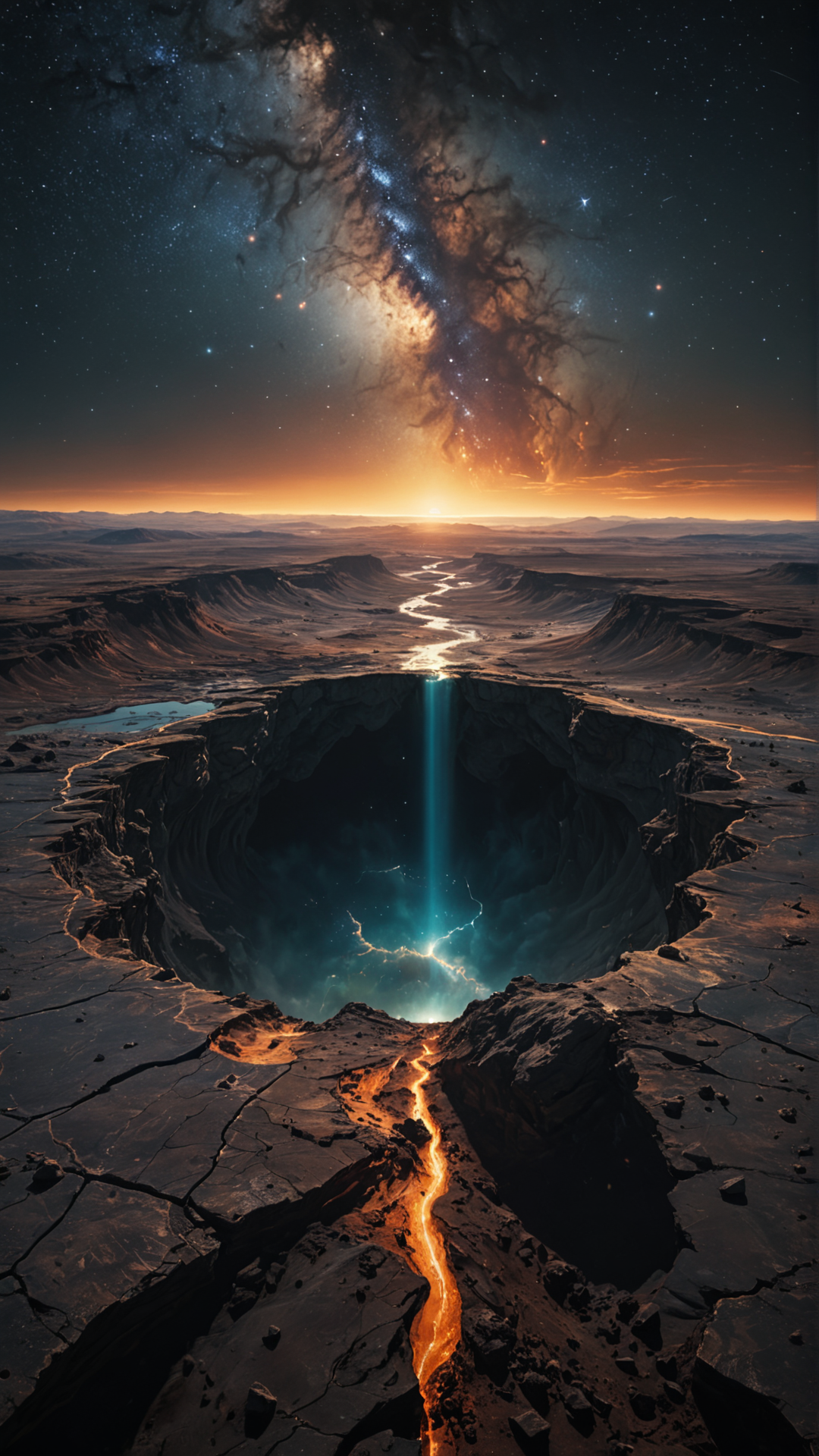 A vast expanse of nothingness, devoid of any objects or landmarks, representing the infinite void of the universe or the depths of the human mind. Style: Surreal, existential, digital painting. 
photography. Natural geographic photo. Hyper-realistic, 16k resolution, 
(masterpiece, award winning artwork)
many details, extreme detailed, full of details,
Wide range of colors, high Dynamic
<lora:WildcardX-XL-Detail-Enhancer:0.9>
<lora:xl_more_art-full_v1:0.2>
<lora:add-detail-xl:1>