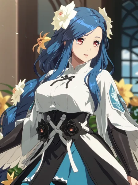 detailed background, shiny skin, posing, rating safe,
<lora:queendizzy.pony:1.0>,
queendizzy,
large breasts,