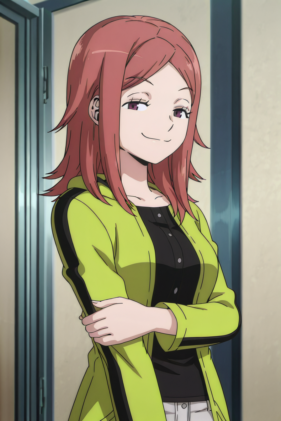detailed background,  posing,
<lora:worldtrigger.il:1>,
worldtrigger,
yuu, 
casual fashion, 
looking at viewer, smug,