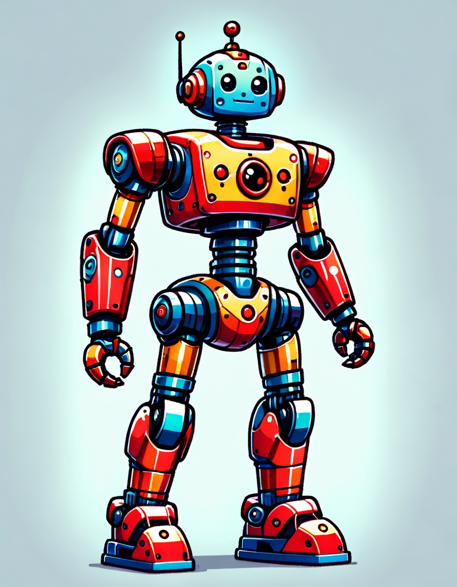 1boy,mecha,robot, ral-fltpn <lora:ral-fltpn:1>