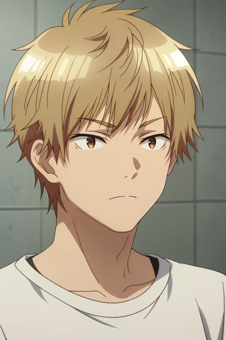 score_9, score_8_up, score_7_up, , rating_safe, intricate details, anime screencap, , , , depth of field, 1boy, solo, male focus, <lora:shuuji_nakamura_pony:0.98>, shuuji_nakamura, blonde hair, brown eyes, short hair, , , <lora:sdxl_lightning_8step_lora:1>