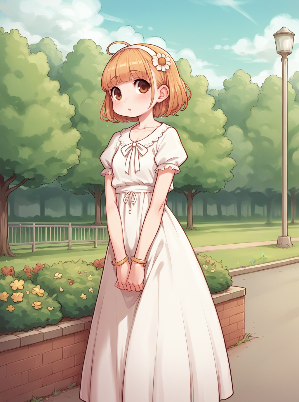 score_9, score_8_up, score_7_up, source_anime, solo, 1girl, dress, park, kionant,  <lora:kionant_PDXL-000002:1>
