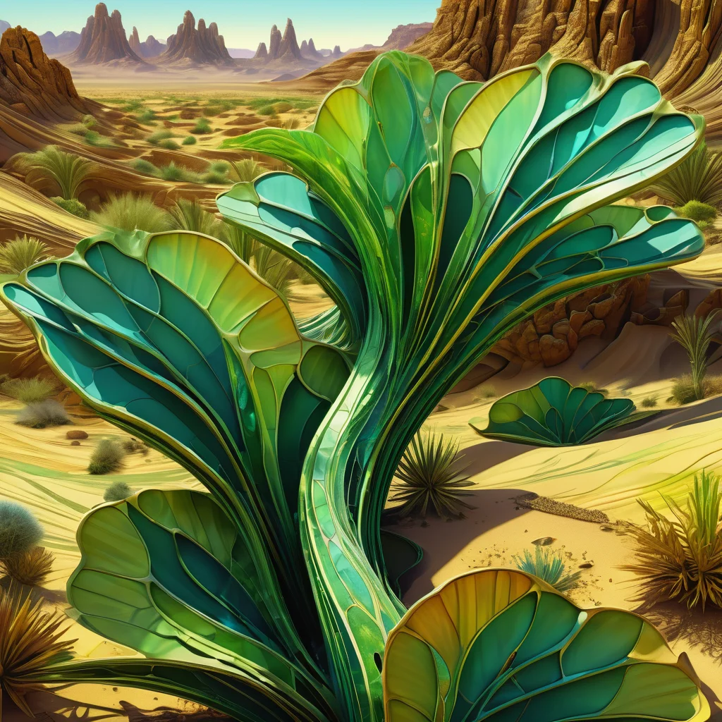 ((best quality)), ((masterpiece)), ((realistic,digital art)), (hyper detailed),DonML34fXL, Desert Oasis, organic, irregular shapes, <lora:DonML34fXL-000004:0.8>