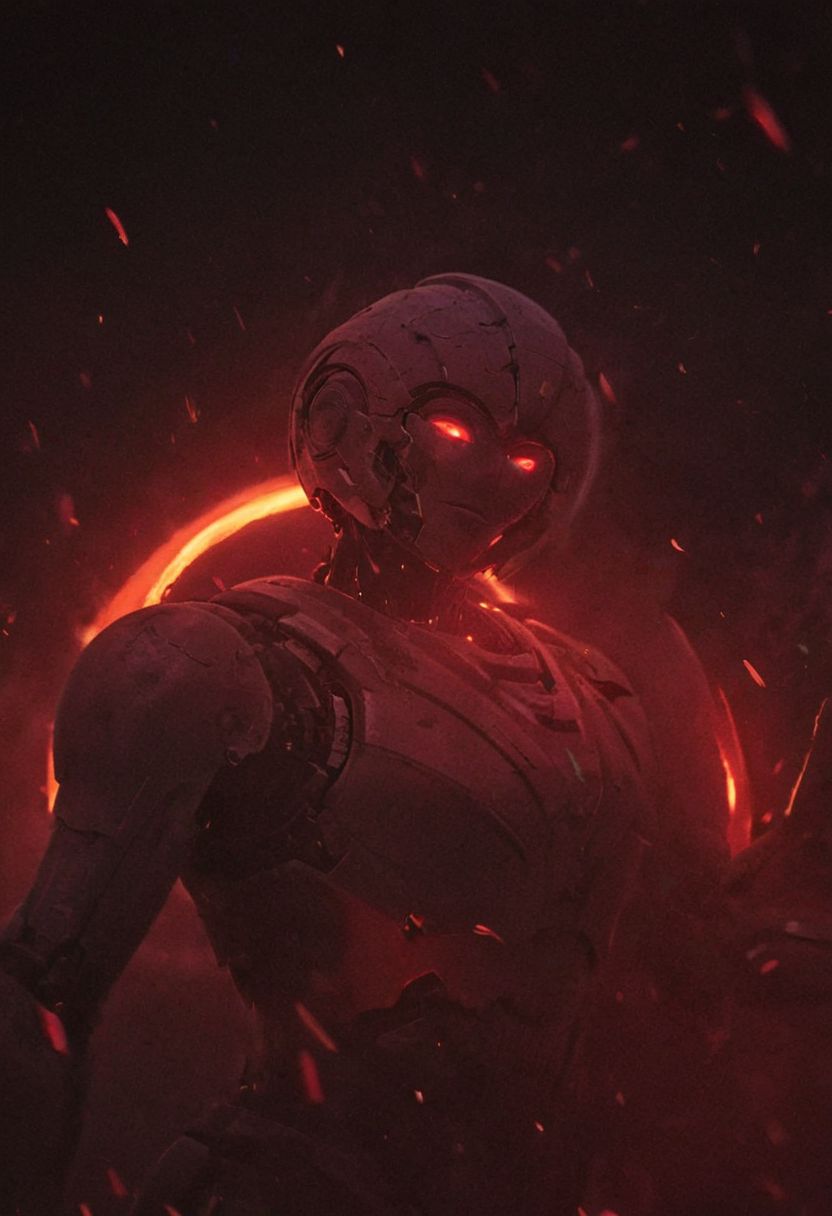 CloseUp, Center a cool sss Arcee in emphasis lines infront a Background of a explosion of infinity colorful bold lines in universe, floating planets, synthwave sun made of lines in red, high contrast
deep Blacks, very detailed, atmospheric haze, Film grain, cinematic film still, shallow depth of field, highly detailed, high budget, cinemascope, moody, epic, OverallDetail, 2000s vintage RAW photo, photorealistic, candid camera, color graded cinematic, eye catchlights, atmospheric lighting, imperfections, natural, shallow dof