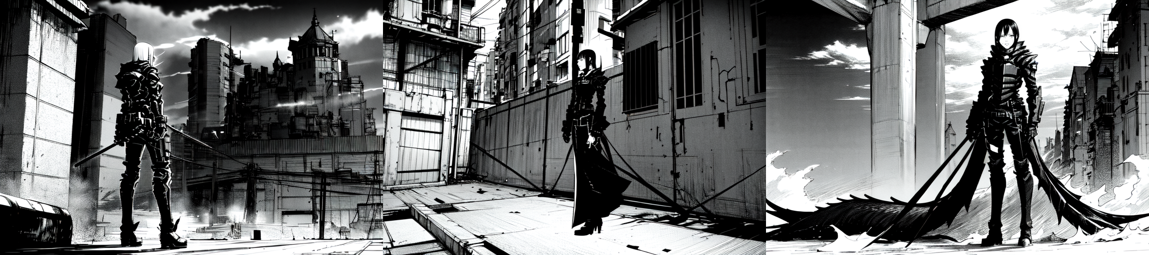 highly insanely detailed, masterpiece, top quality, best quality, highres, 4k, 8k, RAW photo, (very aesthetic, beautiful and aesthetic), 
__lazy-wildcards/subject/env-bg/nihei_tsutomu-blame-env/prompts__, 
<lora:ABARA:0.7>, 
(1girl:1.3), 
solo focus, 
__lazy-wildcards/dataset/background__,âââ