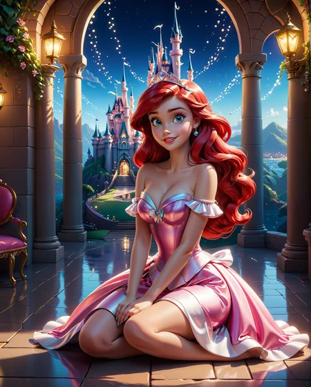 extremely detailed, ariel \(disney\), <lora:Disney_Princesses_Flexible_Version_by_Foxie_Queen:0.3>, <lora:detailed_notrigger:1>