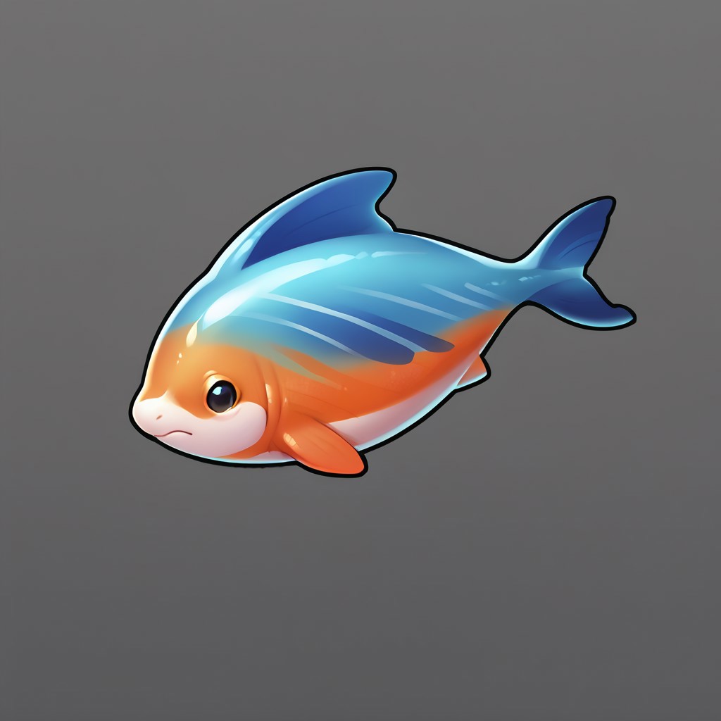 score_9, score_8_up, score_7_up, simple background, no humans, grey background, lots of fish