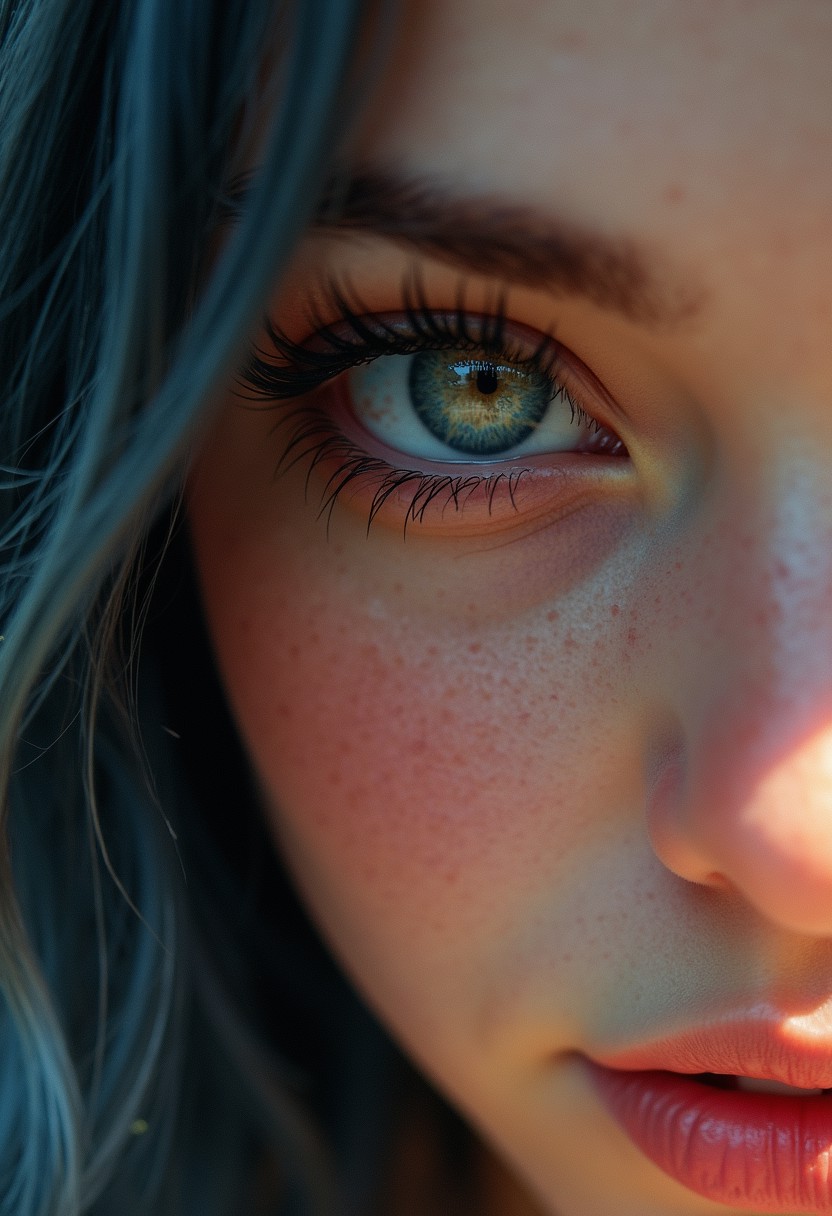 hyperrealistic digital painting by Jeremiah Ketner and Charlie Bowater and Stanley Artgerm and Thomas Saliot and J. Scott Campbell, shallow depth of field, bokeh