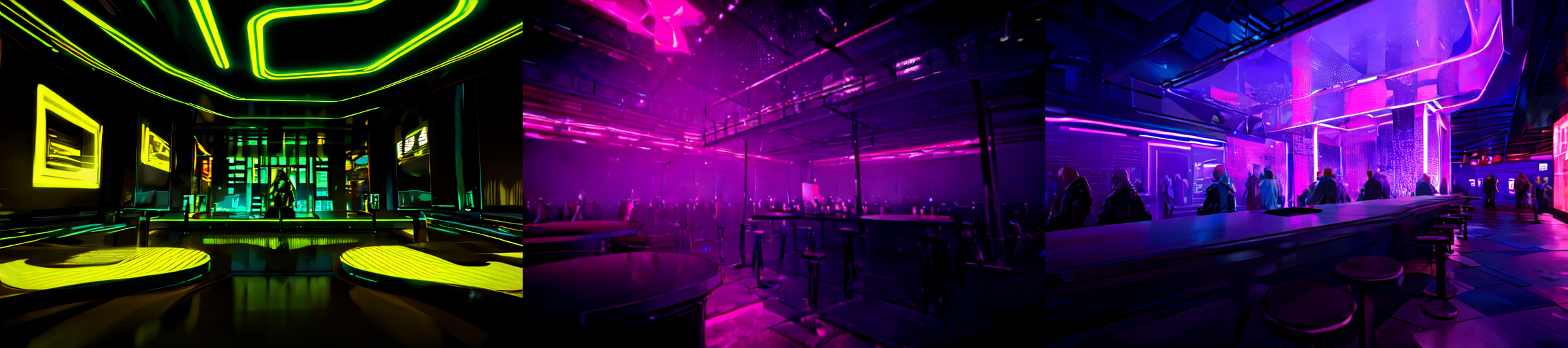 highly insanely detailed, masterpiece, top quality, best quality, highres, 4k, 8k, RAW photo, (very aesthetic, beautiful and aesthetic), 
__lazy-wildcards/subject/env-bg-interior/cyberpunk_club/prompts__, 
<lora:Cyberpunk_Club:1>, 
(1girl:1.3), 1other, 
__lazy-wildcards/dataset/background__,âââ