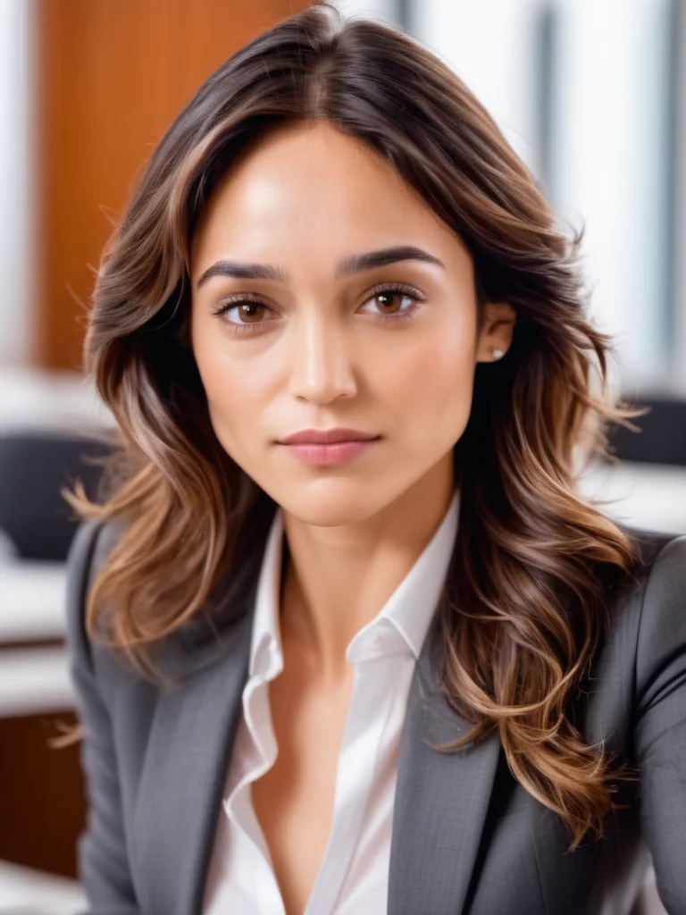 woman, detailed skin, pores, brown eyes, perfect full hair,
wearing a business suit, in a conference room <lora:cynthia-synth-xl-lora-1:0.7>