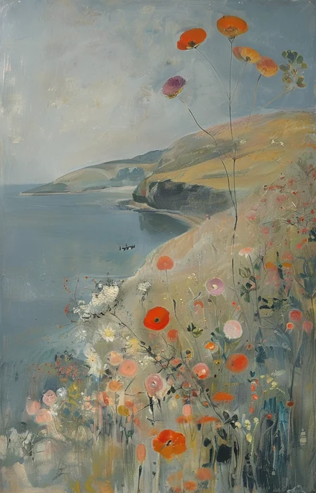 masterpiece,best quality,<lora:tbh241-sdxl:0.9>,illustration,style of Winifred Nicholson tech genius teenage girl