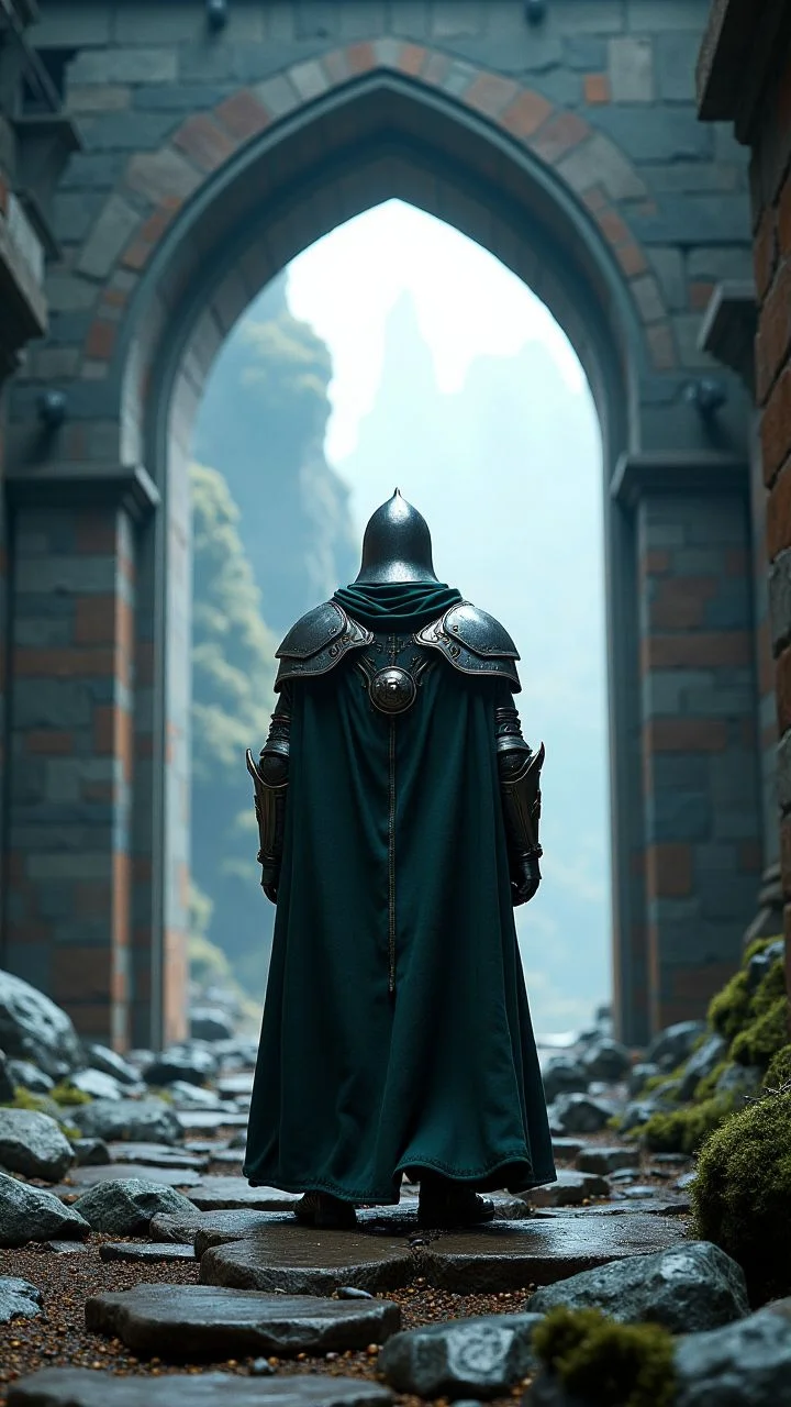 A cinematic scene of a medieval knight standing in front of a portal leading to a futuristic world.
, <lora:aidmaImageUpgrader:0.25> aidmaimageupgrader ,
<lora:aidmaHyperRealismV0.2:0.7> aidmahyperrealism