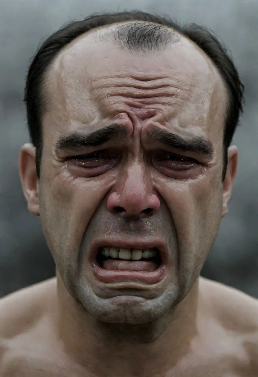 a man Cry