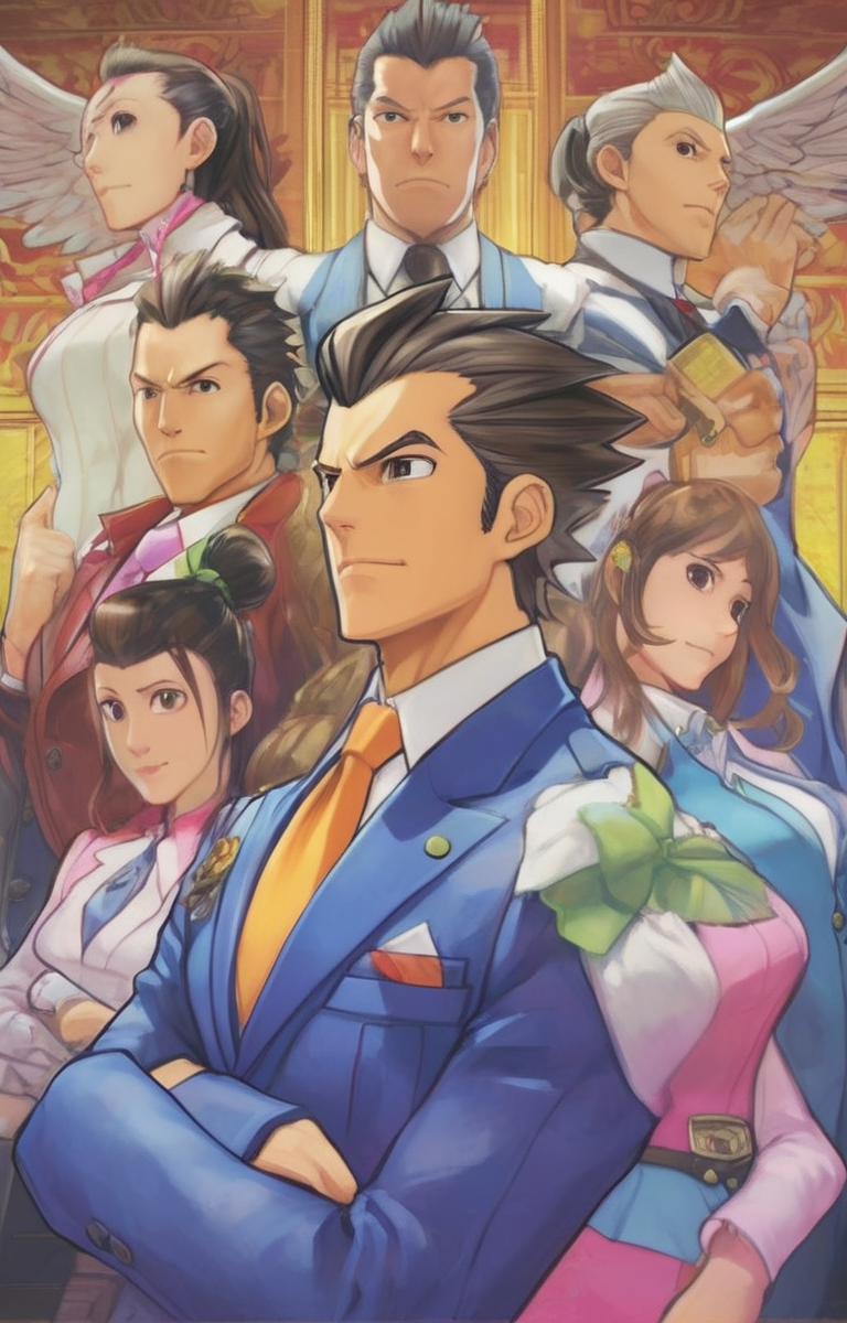 masterpiece,best quality,<lora:tbh259-sdxl:0.9>,illustration,style of Ace Attorney,
