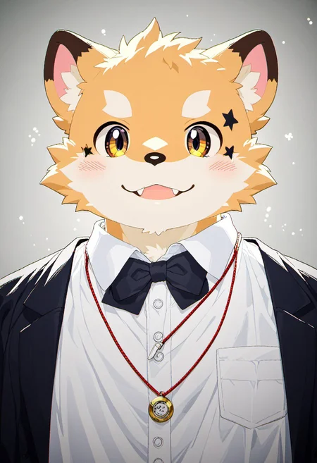 score_9, score_8_up, score_7_up, zPDXL3, ((((sdgs4by zuppu11)))), 1boy, furry, solo