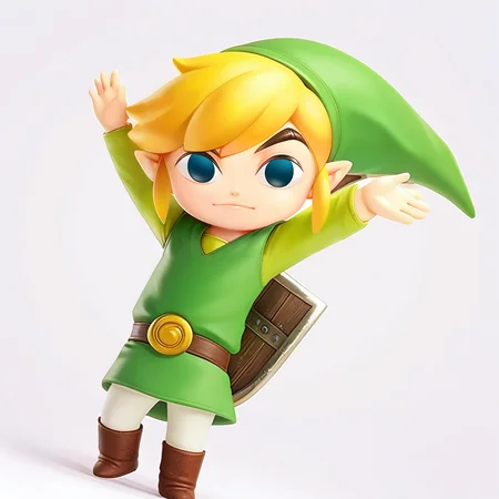 score_9, score_8_up, score_7_up (score_9:0.9),score_8_up,score_7_up,anime style,rating_safe,(zPDXL),<lora:Well excuuuuuussse me princess ponyXL v2:0.88>,toon link, shield, 1boy, left-handed, solo, male focus, boots, green clothes, green hood, shield on back,