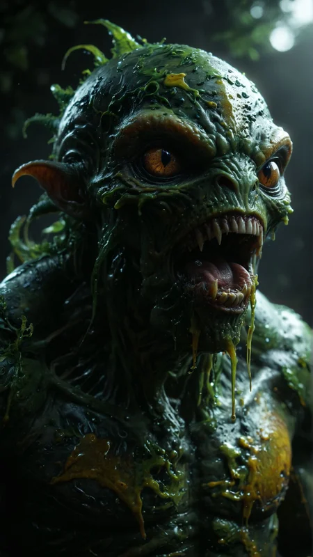 slime creature, fantasy computer game artwork, unreal engine 5
many details, extreme detailed, full of details,
Wide range of colors., Dramatic,Dynamic,Cinematic,Sharp details
Insane quality. Insane resolution. Insane details. Masterpiece. 32k resolution.
<lora:add-detail-xl:0.95> <lora:dvr-lnds-sdxl:0.3> dvr-lnds-sdxl <lora:MJ52:0.25> <lora:ral-apoctvisn-sdxl:0.3> ral-apoctvisn <lora:zavy-cntrst-sdxl:0.35> dark, chiaroscuro, low-key <lora:zavy-rmlght-sdxl:0.41> zavy-rmlght <lora:SDXLFaeTastic2400:0.225>