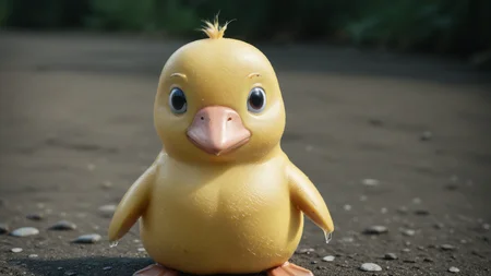 cinematic film still (single:1.6) (realistic:1.1) (psyduck, Pokemon:1.5) <lora:great_lighting:1> <lora:Ice:1> . shallow depth of field, vignette, highly detailed, high budget, bokeh, cinemascope, moody, epic, gorgeous, film grain, grainy <lora:3d Pixar style:1> <lora:DetailMaximizer:1> <lora:DrippingCheeseStyle:0.1>
