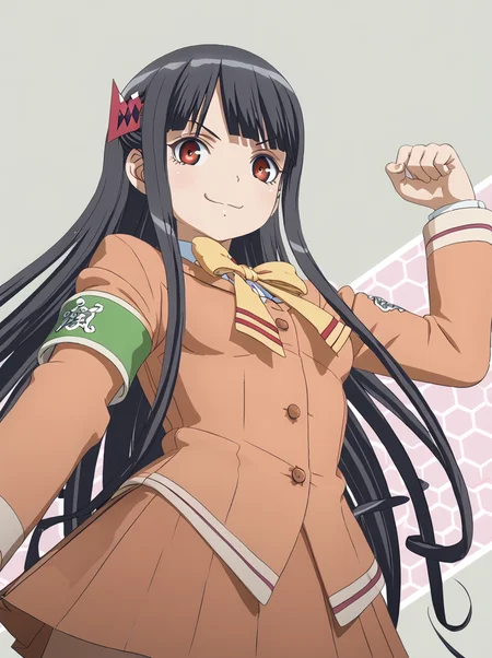 detailed background, shiny skin, posing, rating safe,
<lora:ashigara.pony:1>,
ashigara,
smug,