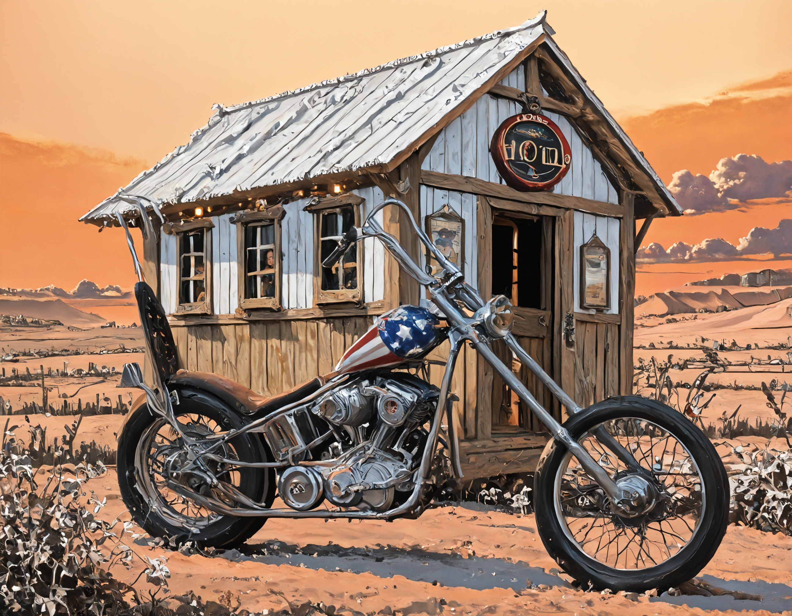 masterpiece, best quality, absurdres, ultra-detailed, highres, anime style    <lora:Easy_Rider_Cpt_America_Illus_(1):0.9>