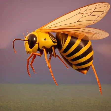 score 9 up, score 8 up, score 7 up, 2.5d,
Was, insect, Giant wasp flying over a burning japanese city in