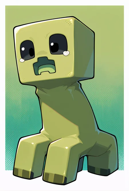 <lora:crpr-08:1>, crpr, no humans, full body, pokemon (creature), open mouth, green skin, black eyes, green background,, masterpiece, best quality, amazing quality, very aesthetic, absurdres, newest,, upper body, halftone effect, white borders, abstract background:1.2,