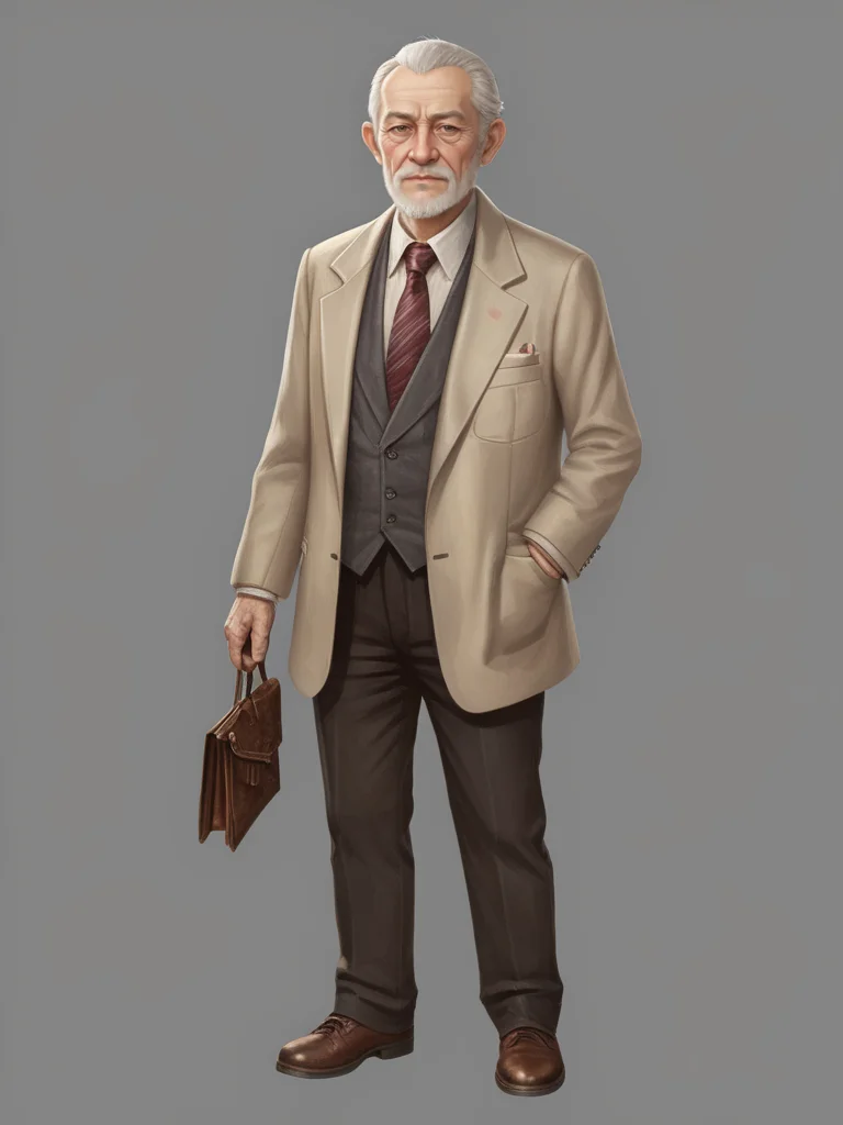 <lora:xiaokek:0.6>1old man,very rich,full full body,