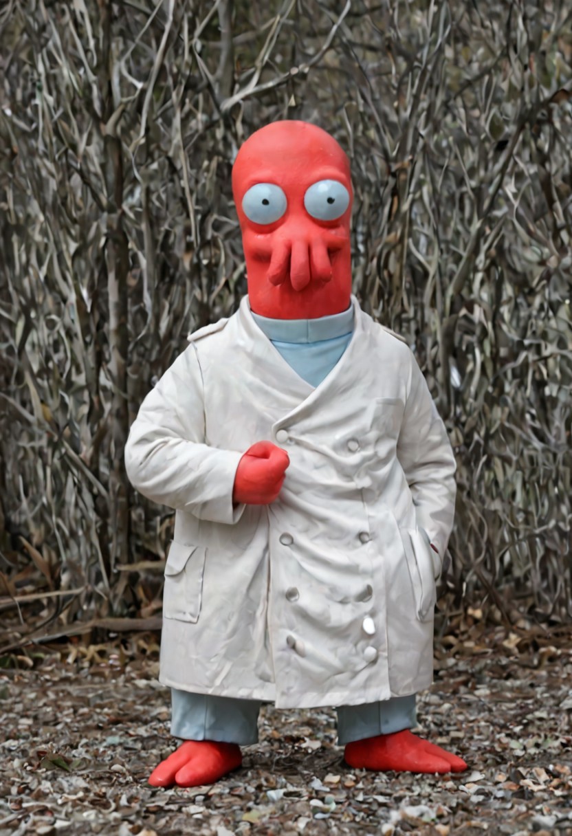 zoidberg, white coat