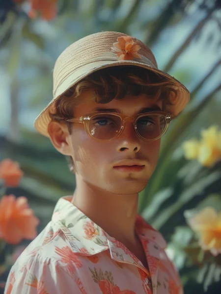 masterpiece,best quality,portrait of boy,portrait of character,style of Slim Aarons,<lora:tbh103-sdxl:1>,