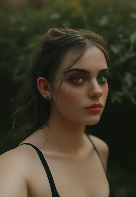 safe_pos, score_9,score_8_up,score_7_up, explicit, photo, realistic, freckles, heterochromia eyes, most beauty goth girl, big natural breasts, outdoor, detailed background
 (8k uhd:1,4)
 <lora:Dynamic Poses:1>
 <lora:detailed_notrigger:1>