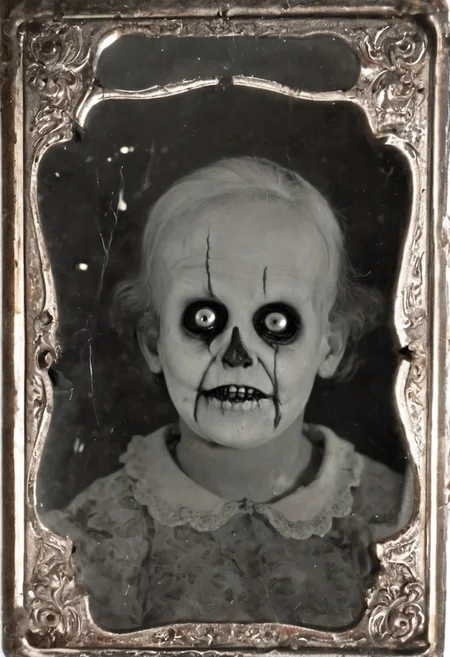 antique photo, nameless one, style of horror novel, <lora:Antique_Photo:1>