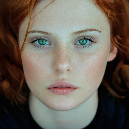 cinematic film still of <lora:celluloid film skintone color style:1>
<lora:add-detail-xl:1>1
<lora:eyetune:1>
An award winning film still motion picture of a woman with red hair and a black shirt,1girl,solo,looking at viewer,blue eyes,green eyes,red hair,parted lips,teeth,lips,portrait,close-up,freckles,realistic,nose , beauty, cinematic, film, filmic, film color, film skin tone, different colors, different people, different, unique, random, film contrast, film saturation, celluloid, Kodak, VISION3, realistic, detailed background, detailed environment, natural color, perfect exposure, natural exposure, shot on film, celluloid film skintone color style, shallow depth of field, vignette, highly detailed, high budget, bokeh, cinemascope, moody, epic, gorgeous, film grain, grainy