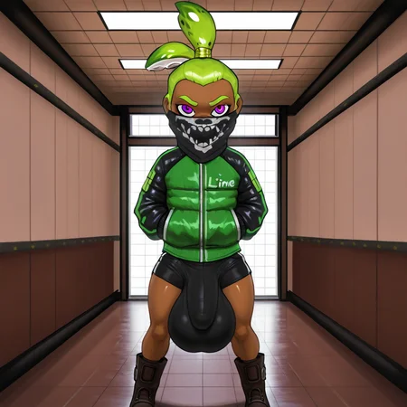 lime octoling