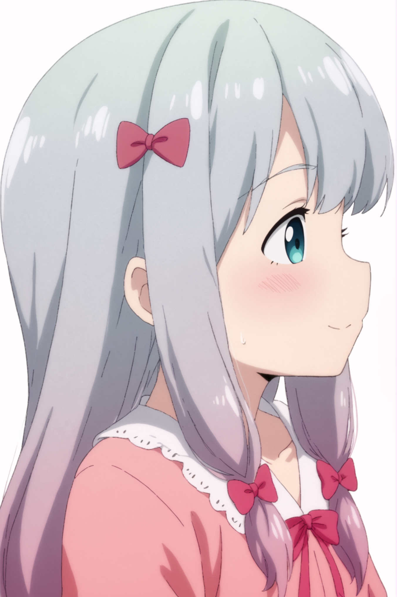 <lora:Sagiri_Izumi:0.7>  Sagiri Izumi, white background, upper body <lora:sdxl_lightning_4step_lora:1>