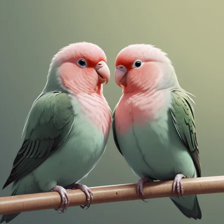 lovebirds, birb, <lora:Birb_XL_kk-000005:0.6>