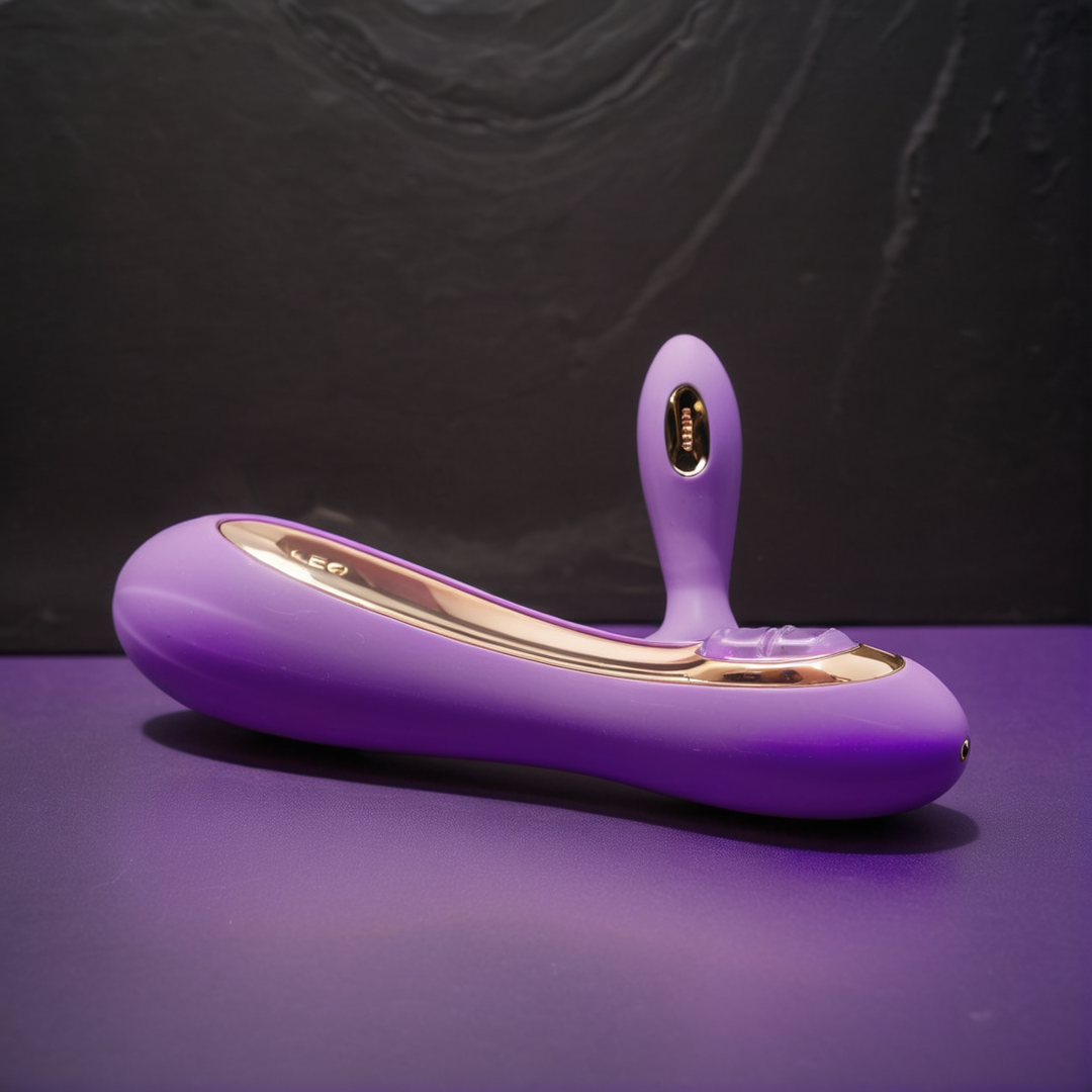 ((neutral black background)),photograph of a  purple lelosorayavib vibrator,  <lora:LeloSoraya2-Vib-sdxl-6-000005:0.9>