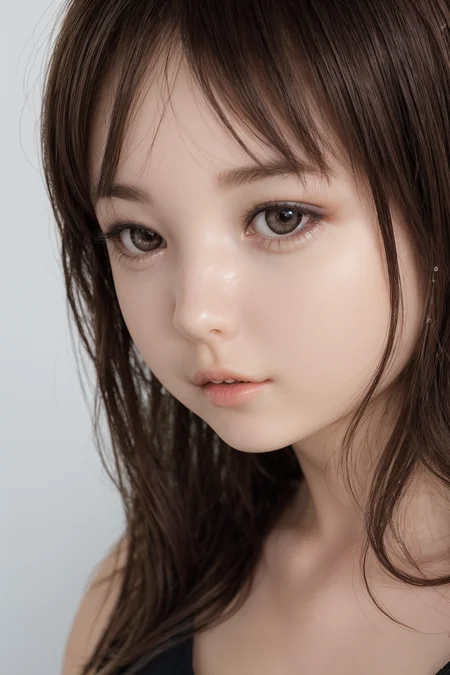 best quality, extra resolution, portrait of (AIDA_LoRa_DSnina:1.33) <lora:AIDA_LoRA_DSnina:0.66> as beautiful girl, pretty face, (rseemma:1.1) <lora:RSERomantic_RSESofiko_RSEEmma-v1:0.2>, close up, naughty, sexy, flirting with camera, cinematic, studio photo, kkw-ph1, light theme <lora:lit:0.4>, white background, sharp focus, sharp shadows
