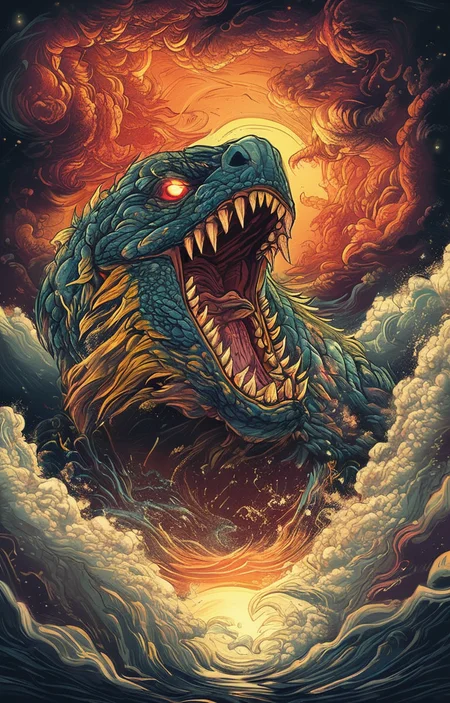 masterpiece,best quality,<lora:tbh160-sdxl:0.9>,illustration,style of Dan Mumford,