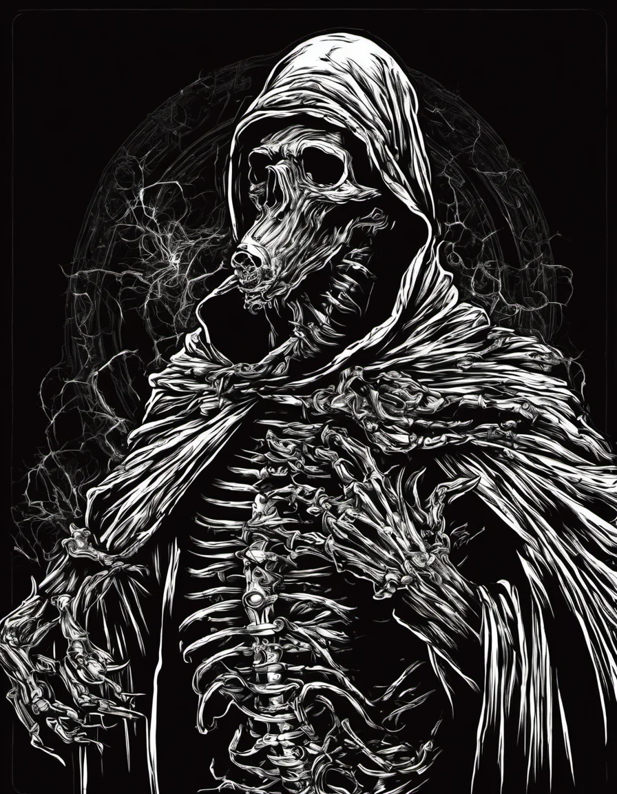 metal_tee, Dr Plague., vector digital illustration, (black background:1.5) <lora:metal_tee_sdxl:1>,