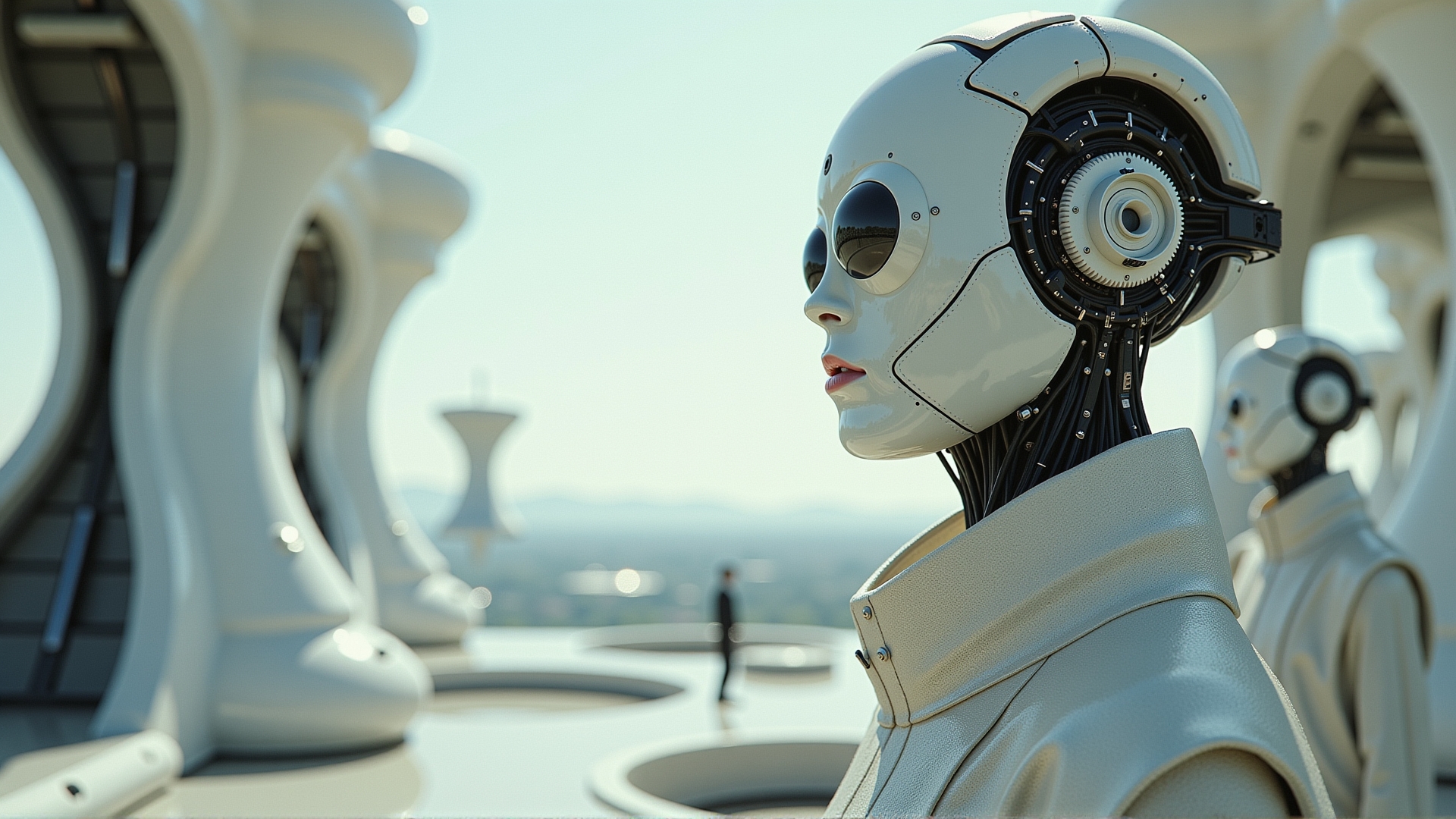 in the style of ck-ncr, rule of third, concept art, (wabi-sabi cyborg::0.9) (android robot face::1.2) with white ceramic materials ,seams, (camera lenses instead of pupils:1.5) (traditional intricate japan clothes:1.5) (style by Yuri Shwedoff),shallow depth of field, vignette, (Fujicolor Superia X-TRA 400) style by Nirav Patel, inside a fractal shaped Artemis Station spaceport megastructure, perfect focus, depth of field the view from afar, window view. vast scifi cyberpunk landscape
<lora:ck-Neurocore-Realistic-Cyborgs:1.0>