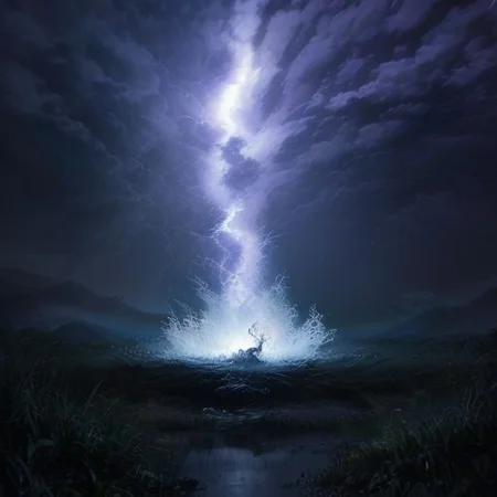 {{giant panda}}, panda, panda_tm, {{no humans}}, elements, (magic, psionic, fire, water, ice, thunder, earth, wind, lightning, holy, dark, poison, plant, flower, crystal)