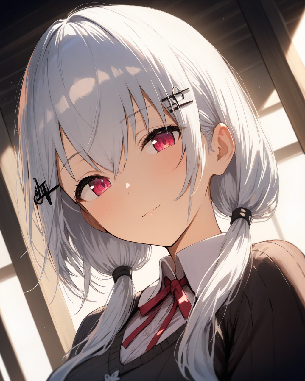 1girl,
HakaseFuyukiNijisanji,
safe, solo, dynamic angle, upper body,
hair ornament, hair pin,
beautiful eyes,
looking at viewer, head tilt, light smile,
soft lighting,
depth of field,
<lora:kp_HakaseFuyukiNijisanji1stCostumeAnimagineXL_v1_1:1.0>,
masterpiece, high score, great score, absurdres