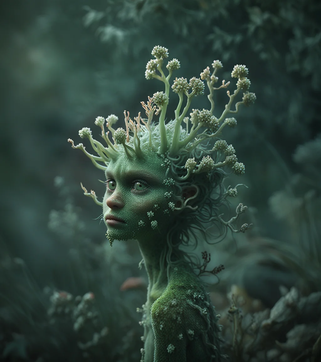 <greenmageddonPONY>, greenmageddon, 1girl, 20 yo, freckles, wavy black hair deep cleavage, dramatic makeup, green eyes)0.28, score_9, score_8_up, score_7_up, score_6_up, score_5_up, score_4_up,