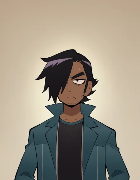 zPDXL, score_9, score_8_up, score_7_up, source_anime,
matthew, dark-skinned male, hair over one eye, black hair , <lora:ScottP-v2-3:0.8> scttp