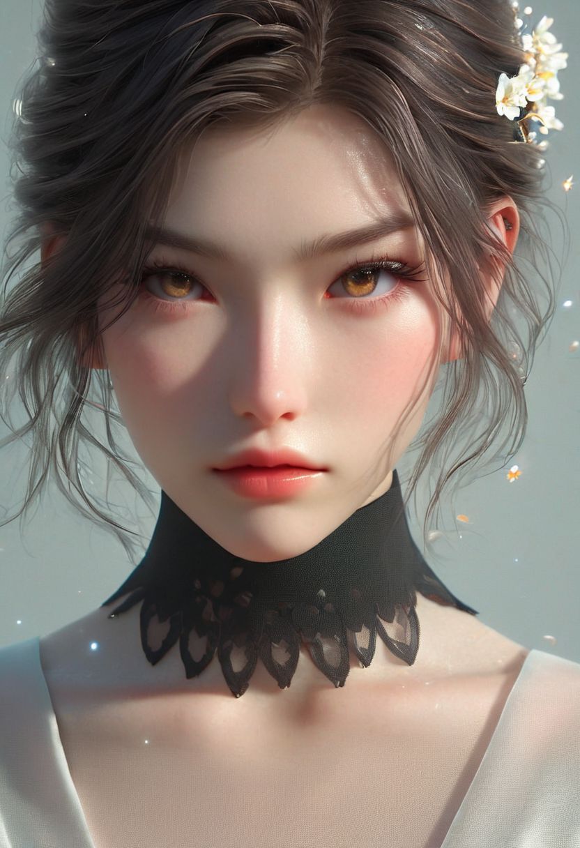 minimalism, detaild face, portrait, beautyfull face, girl